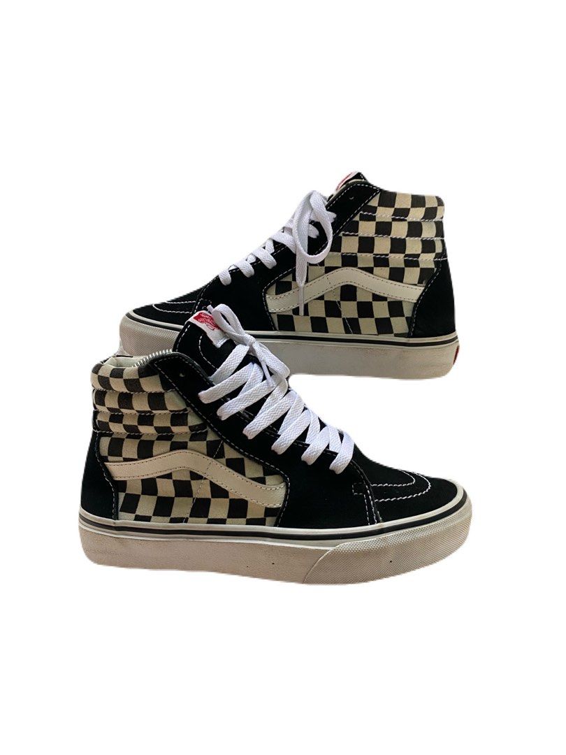 Vans sk8 hi check board (Category: Sneakers) located in Cagwait. Submitted by roundsociety_ph (Listing ID 1463794340, Image 1). Description: .