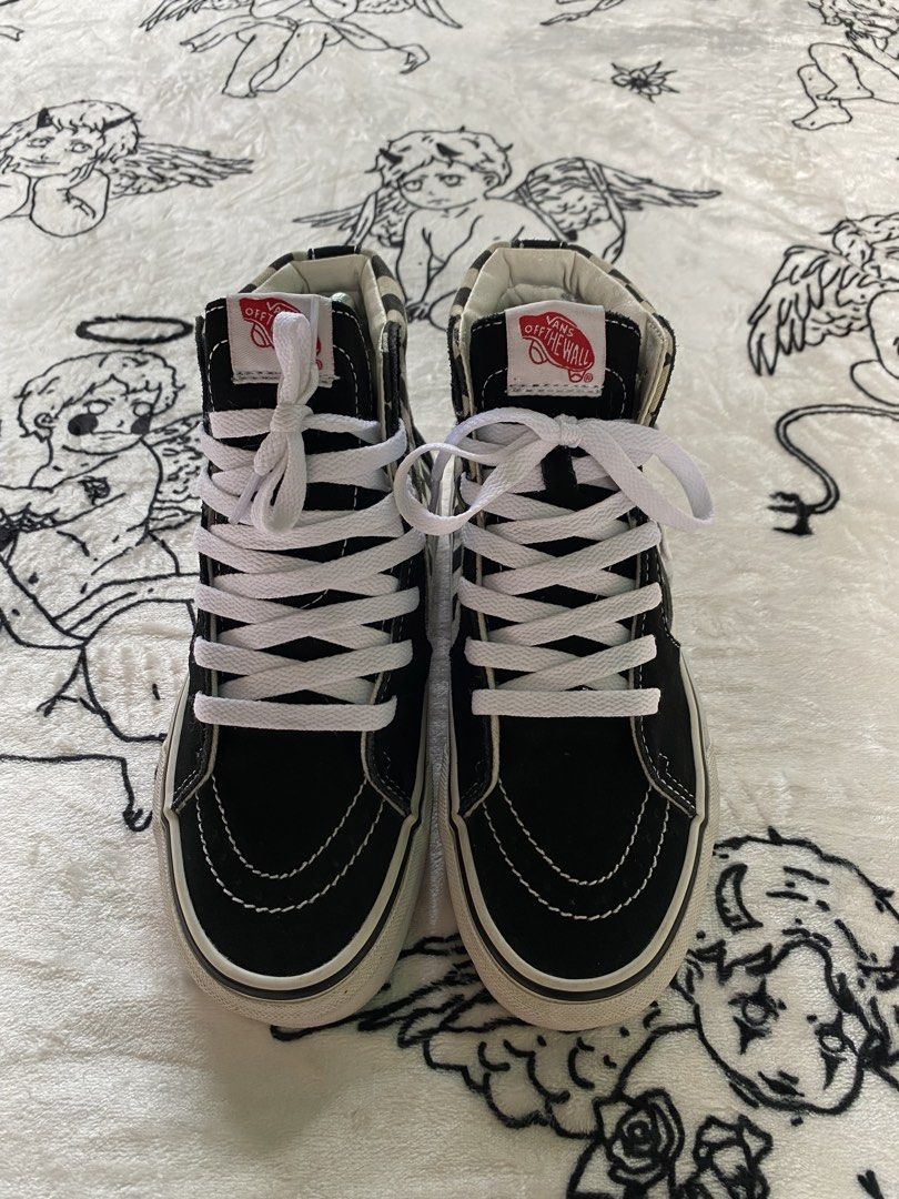 Vans sk8 hi check board (Category: Sneakers) located in Cagwait. Submitted by roundsociety_ph (Listing ID 1463794340, Image 2). Description: .