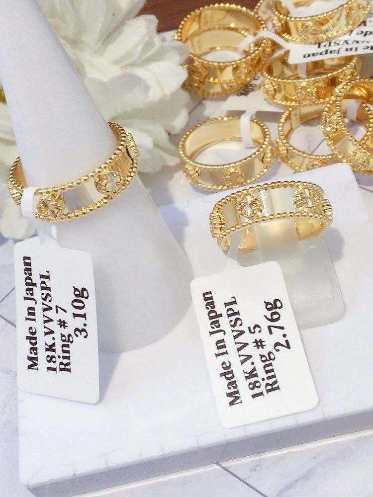 vca rings 18k gold (Category: Rings) located in Manila. Submitted by primejewelry (Listing ID 1463756436, Image 3). Description: .