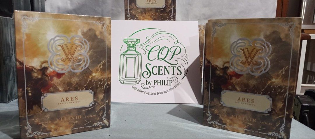 Velixir Ares BNIB ON HAND 100ml (Category: Fragrance & Deodorants) located in Quezon City. Submitted by cqpscentsbyphilip (Listing ID 1463804951, Image 2). Description: Velixir Ares BNIB ON HAND Php 2499 📍CQP Scents by Philip (QC) .