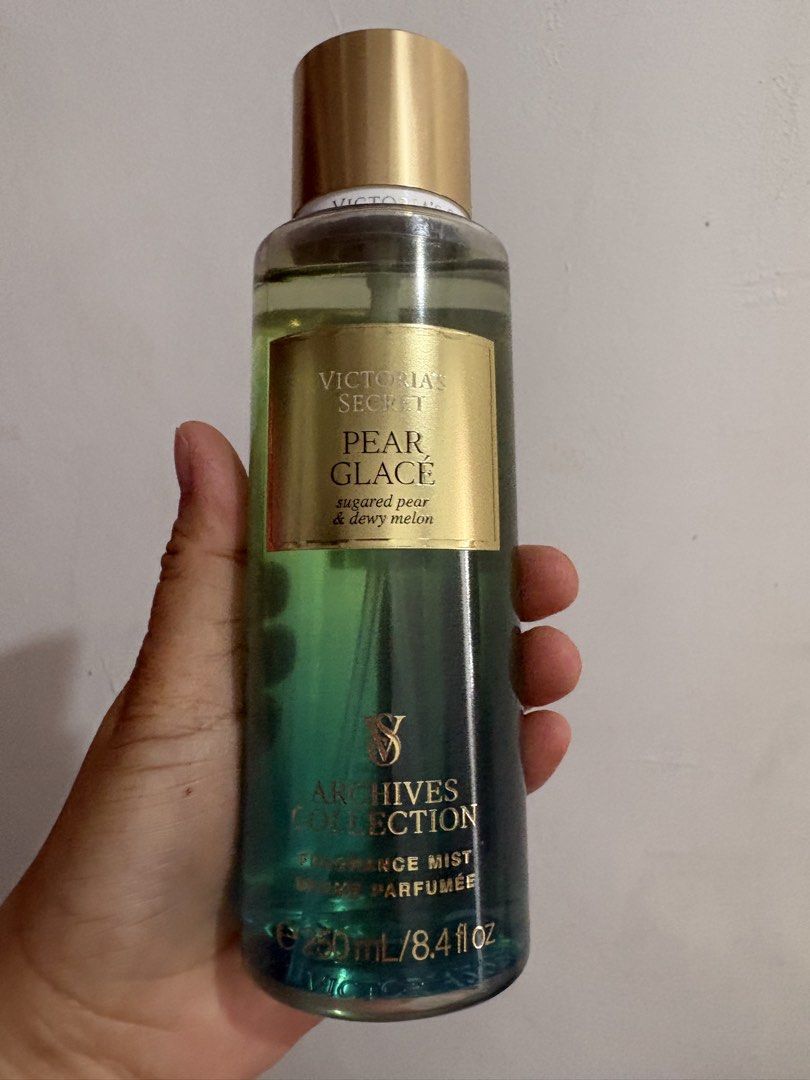 Victoria’s Secret Pear Glace (Category: Fragrance & Deodorants) located in Taguig. Submitted by blissdreana (Listing ID 1463764910, Image 2). Description: Brand new Imported from 🇨🇦 Guaranteed authentic ~a classic, fruity-floral body mist featuring top notes of sugared pear and dewy melon..
