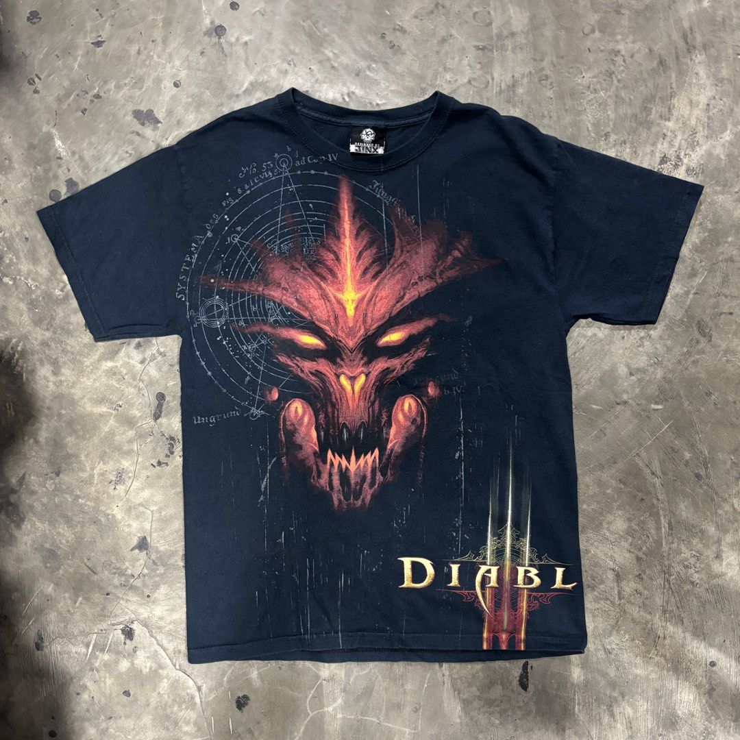 Vintage Diablo III / Blizzard (Category: Tshirts & Polo Shirts ) located in General Santos City (Dadiangas). Submitted by rags2reviveph (Listing ID 1463849562, Image 1). Description: Medium on tag width 20 | length 28 Excellent .