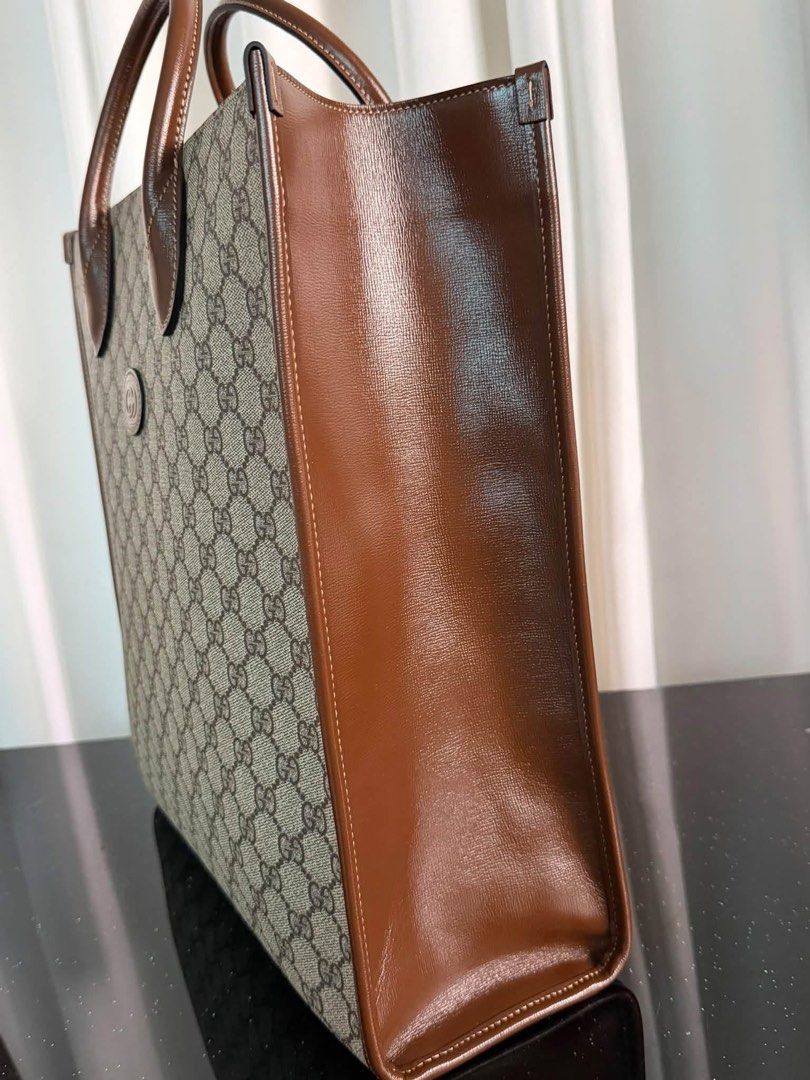 Vintage GG Sling Bag (Category: Briefcases) located in Manila. Submitted by bagsandshoesmanymore (Listing ID 1463842854, Image 3). Description: Vintage GG Sling Bag Rare to find What you see is what you get Size 38cm .