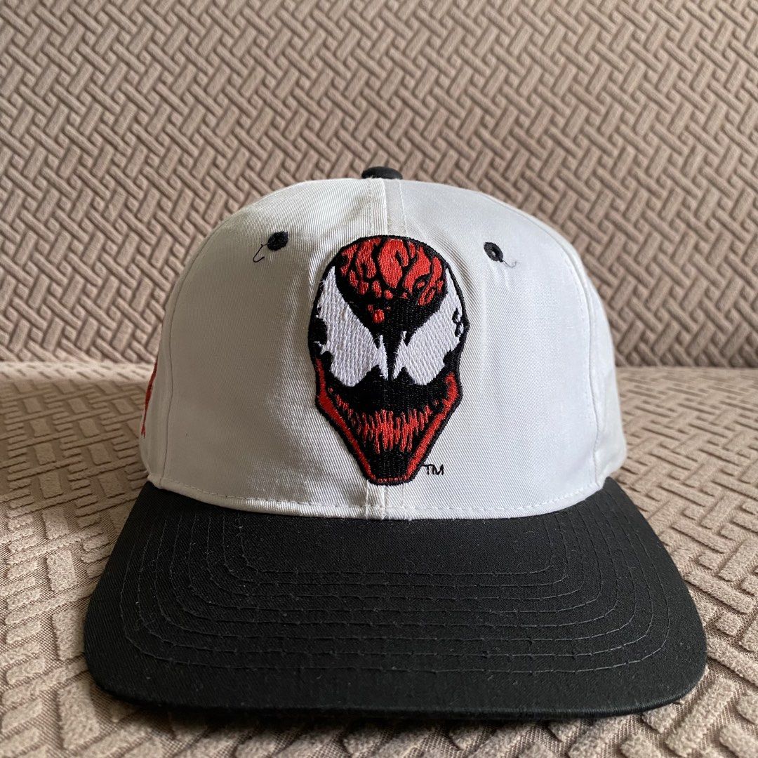 Vintage Marvel Carnage Symbiote Blockhead (Category: Caps & Hats) located in Makati City. Submitted by ejdc98 (Listing ID 1463816086, Image 2). Description: 12k or best offer Used with issues check pics for more details Lbc / Lalamove.