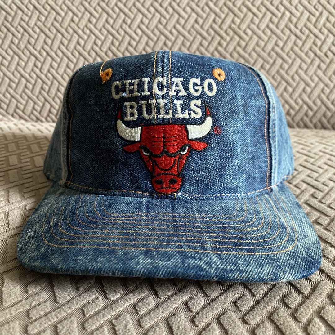 Vintage NBA CHICAGO BULLS Stonewashed Denim (Category: Caps & Hats) located in Makati City. Submitted by ejdc98 (Listing ID 1463789031, Image 1). Description: 7500 or best offer Used with issues check pics for more details Lbc / Lalamove.
