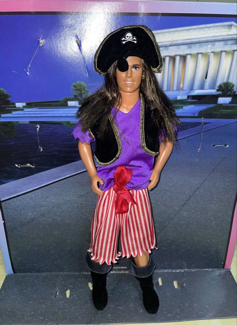 Vintage Pirate Ken Doll Complete (Category: Designer & Blind Box Toys) located in Manaoag. Submitted by blaine.gordon (Listing ID 1463867805, Image 1). Description: Complete Outfit In very good condition With long rooted hair MOP GCASH MOD J&T.