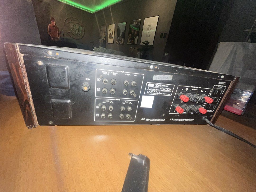 Vintage Sansui AU-D607F EXTRA Integrated Amplifier (Category: Soundbars, Speakers & Amplifiers) located in Manila. Submitted by domsyy (Listing ID 1463929616, Image 3). Description: Vintage amplifier Slightly negotiable .