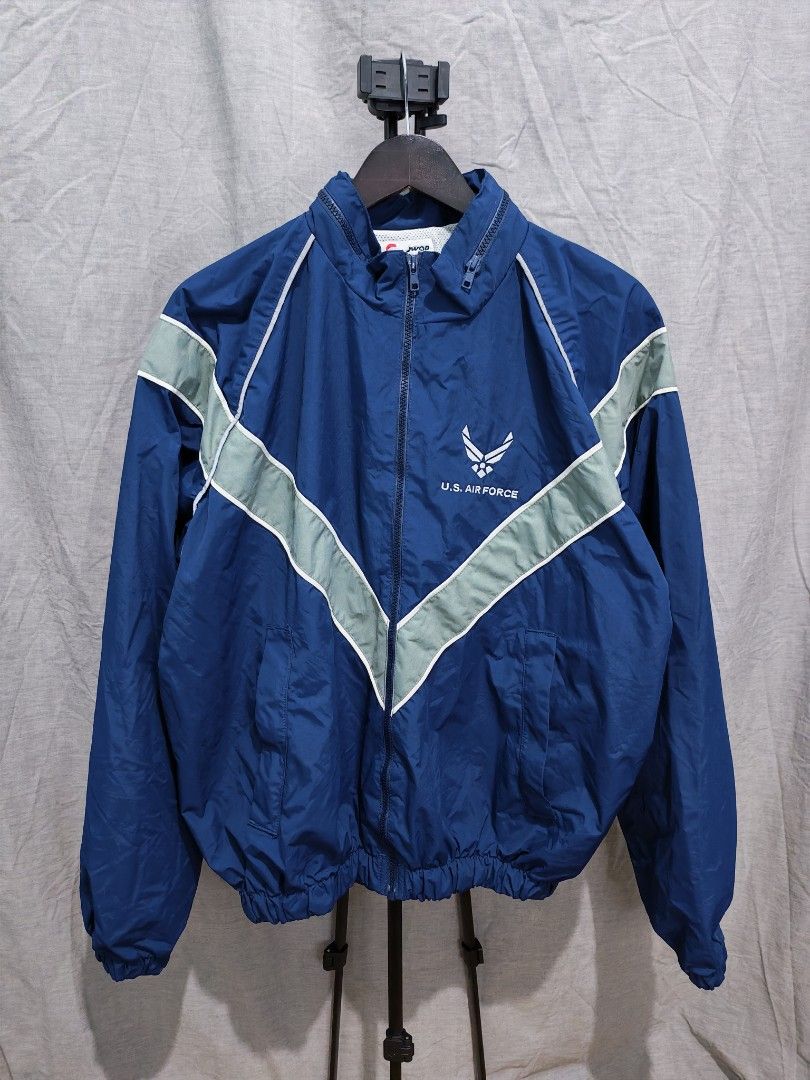 vintage US Air force PTU windbreaker jacket (Category: Coats, Jackets and Outerwear) located in Baguio. Submitted by used_clothing2600 (Listing ID 1463746185, Image 1). Description: Vintage US Air force PTU windbreaker jacket size small short excellent condition width 27 inches length 25 inches P 1,800.