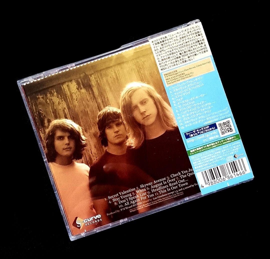 We The Kings (2008) Japan Press (Category: CDs & DVDs) located in Manila. Submitted by musicsectionph (Listing ID 1463922130, Image 2). Description: ‎FOR SALE: ‎**We The Kings' explosive 2008 alternative rock masterpiece "We The Kings" flagship release!** ‎ ‎ABOUT THIS ALBUM: ‎This is the legendary American rock band's massive self-titled debut studio triumph, produced by S-Curve Records. It features a brilliant blend of energetic pop-punk hooks,