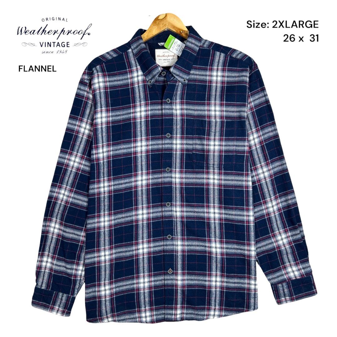 WEATHERPROOF flannel for men (Category: Coats, Jackets and Outerwear) located in Tacloban City. Submitted by his_closetttt23 (Listing ID 1463806244, Image 1). Description: .