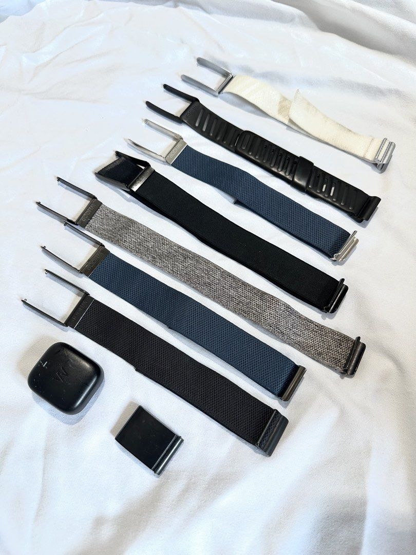 Whoop 4 (Category: Wearables & Smart Watches) located in Manila. Submitted by melapulvera (Listing ID 1463804846, Image 1). Description: For sale! Whoop 4 with charger and bands * Grey, black, white superknit bands worth 2.5k each * Black sportsflex band 2.5k * Hydroknit band worth 3k total worth approx 20k Dm to avail 12k nego package.
