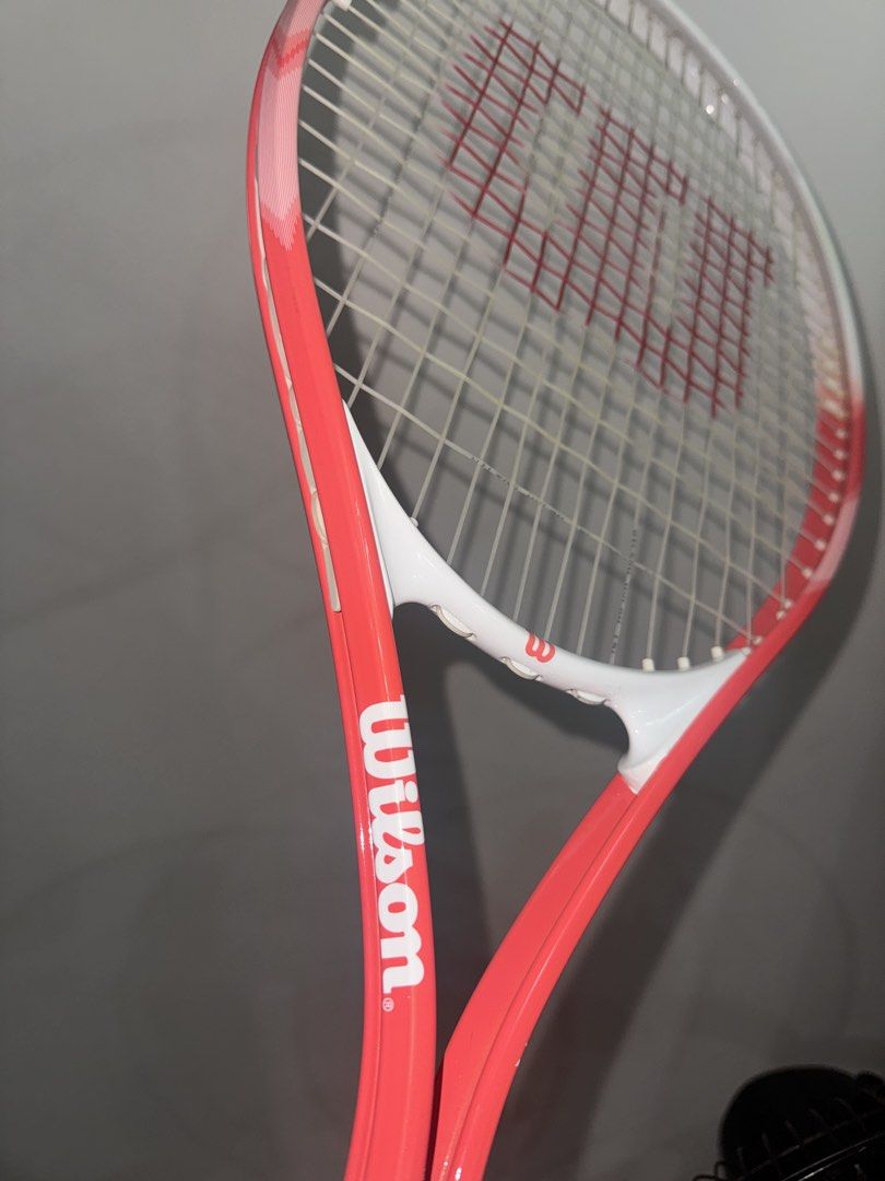 Wilson Envy XP Lite Tennis Racket (Category: Racket and Ball Sports) located in Manila. Submitted by lovedbyfmd (Listing ID 1463923842, Image 2). Description: WILSON ENXY XP LITE 2 - USED P1500 Head 112in Weight 274g Grip 2 .