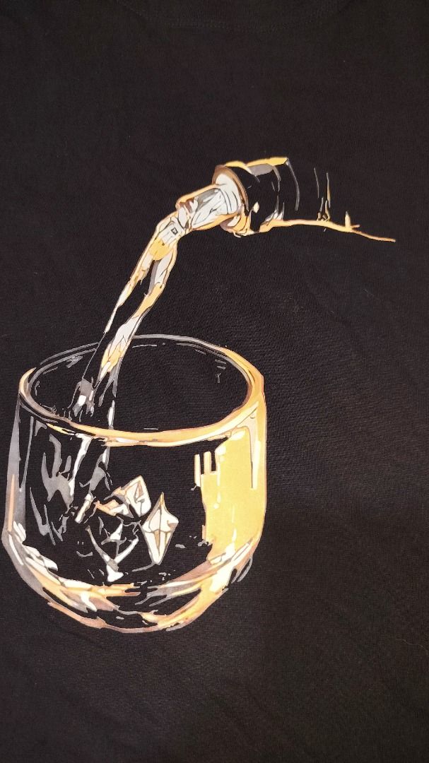 Wine-pouring Shirt for Men (Category: Tshirts & Polo Shirts ) located in Bacolor. Submitted by thriftyperminute (Listing ID 1463900753, Image 3). Description: -This is a pre-loved or thrifted item so please manage your expectations. -Color may slightly differ due to lighting or with the settings of the device used to view the photos -"Mine" now, pay now policy -Payment through gcash -Sure buyers only, please -No cancellation of orders -No return,