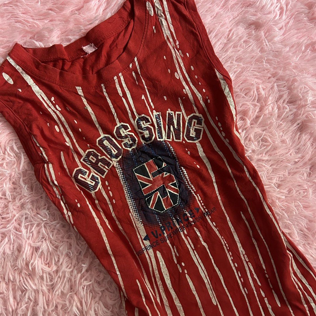 Y2K grunge sleeveless tank top (Category: Sleeveless) located in Liloan. Submitted by fairymary.ph (Listing ID 1463790898, Image 2). Description: READ BIO BEFORE BUYING 🧚 ۶ৎ P99 ۶ৎ medium ۶ৎ tag: cut tag ۶ৎ over all rate: 8/10 ۶ৎno ww.