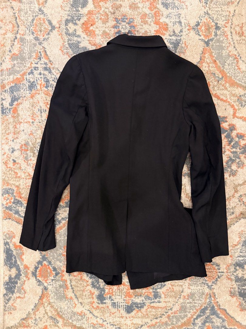Y’s Blazer (Yohji Yamamoto) (Category: Coats, Jackets and Outerwear) located in Davao. Submitted by cobie- (Listing ID 1463885256, Image 2). Description: Y’s Discharge Print Number Blazer For that hedi boi build (YC-J04-117) 17 W 30 L 24 Sleeve .