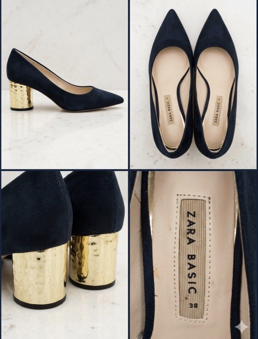 Zara Pointed Shoes (Category: Heels) located in Makati City. Submitted by pre_loved_items_.moon (Listing ID 1463907421, Image 1). Description: 🏷️ Get these chic pointed shoes for only P1,200! 👠 Brand: Zara Size: 38 Condition: Never used / brand new Chic and timeless pair—perfect for work, events, or everyday wear. DM if interested! 🛒 #ZARA #PointedShoes #Brandnew.