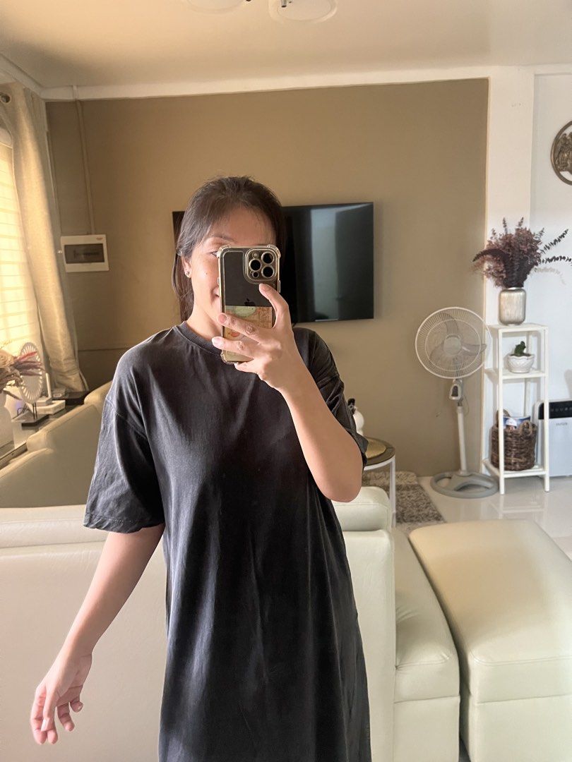 Zara Washed dress large on tag (Category: Dresses) located in Angeles City. Submitted by liamandmommycloset (Listing ID 1463757756, Image 3). Description: .
