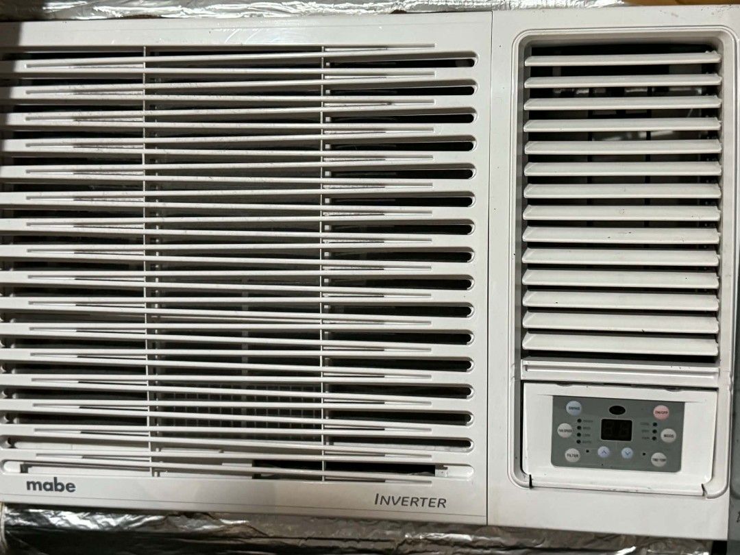 1.5hp Mabe Inverter Window Type Air Conditioner (Category: Air Conditioning and Heating) located in Pasig City. Submitted by jenntbr (Listing ID 1463939126, Image 2). Description: - Mabe Inverter Window Type Air Conditioner - Excellent working condition - Efficiently cools your room - Easy to operate with digital display - Reason for selling: Upgraded to a new unit - Feel free to ask any questions!.