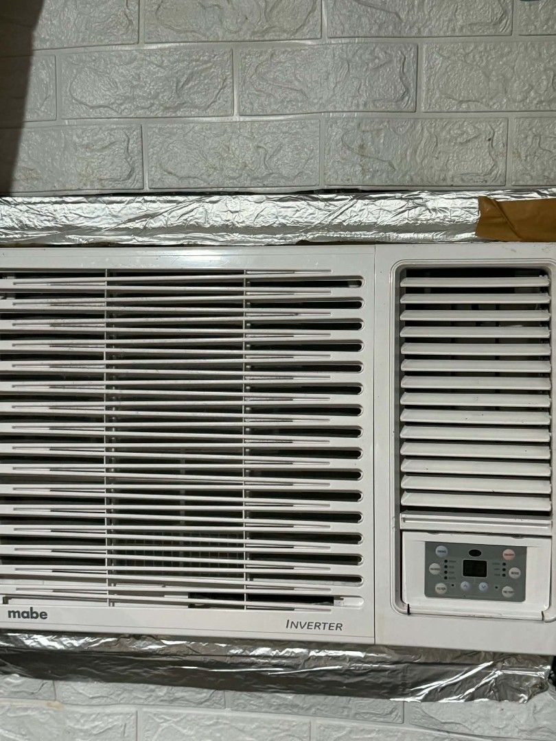 1.5hp Mabe Inverter Window Type Air Conditioner (Category: Air Conditioning and Heating) located in Pasig City. Submitted by jenntbr (Listing ID 1463939126, Image 1). Description: - Mabe Inverter Window Type Air Conditioner - Excellent working condition - Efficiently cools your room - Easy to operate with digital display - Reason for selling: Upgraded to a new unit - Feel free to ask any questions!.