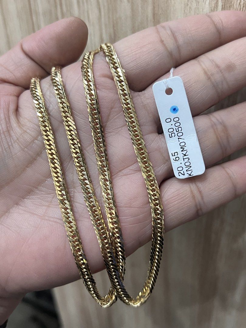 18k japan Mcut necklace (Category: Necklaces) located in Manila. Submitted by mightystone_77b719 (Listing ID 1464017593, Image 1). Description: .