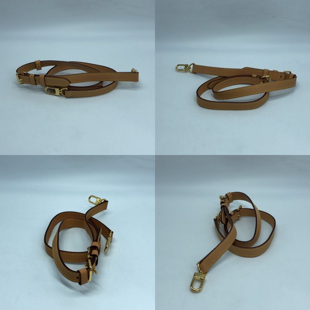 267007729 LOUIS VUITTON ACCESSORY STRAP ONLY (Category: Belt bags, Clutches and Pouches) located in Taguig. Submitted by ecoring.ph (Listing ID 1464007328, Image 2). Description: ◆CONDITION: B+ ◆DESCRIPTIONS: (Other defects/info:) The body of the strap has minimal stains and press marks. ◆SIZE: ⁎WIDTH: 2cm. (approximately only) ⁎LENGTH: 95cm. (approximately only) ◆INCLUSIONS: NONE ⚠︎Please note that all sizes are approximate and may vary slightly