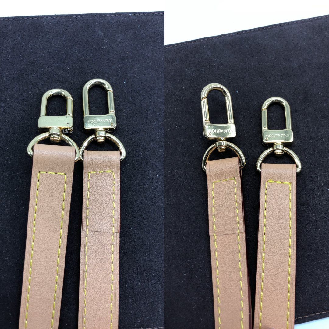 267007729 LOUIS VUITTON ACCESSORY STRAP ONLY (Category: Belt bags, Clutches and Pouches) located in Taguig. Submitted by ecoring.ph (Listing ID 1464007328, Image 3). Description: ◆CONDITION: B+ ◆DESCRIPTIONS: (Other defects/info:) The body of the strap has minimal stains and press marks. ◆SIZE: ⁎WIDTH: 2cm. (approximately only) ⁎LENGTH: 95cm. (approximately only) ◆INCLUSIONS: NONE ⚠︎Please note that all sizes are approximate and may vary slightly