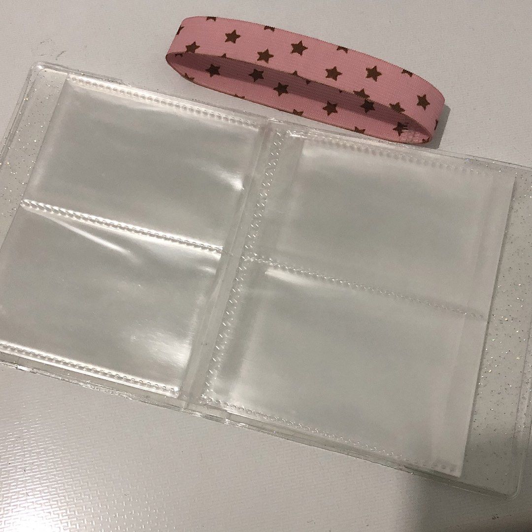 2 page glitter binder (Category: Everything Else Others) located in Cavite. Submitted by monchiki (Listing ID 1464051904, Image 2). Description: + ₱50 if pink strap included.