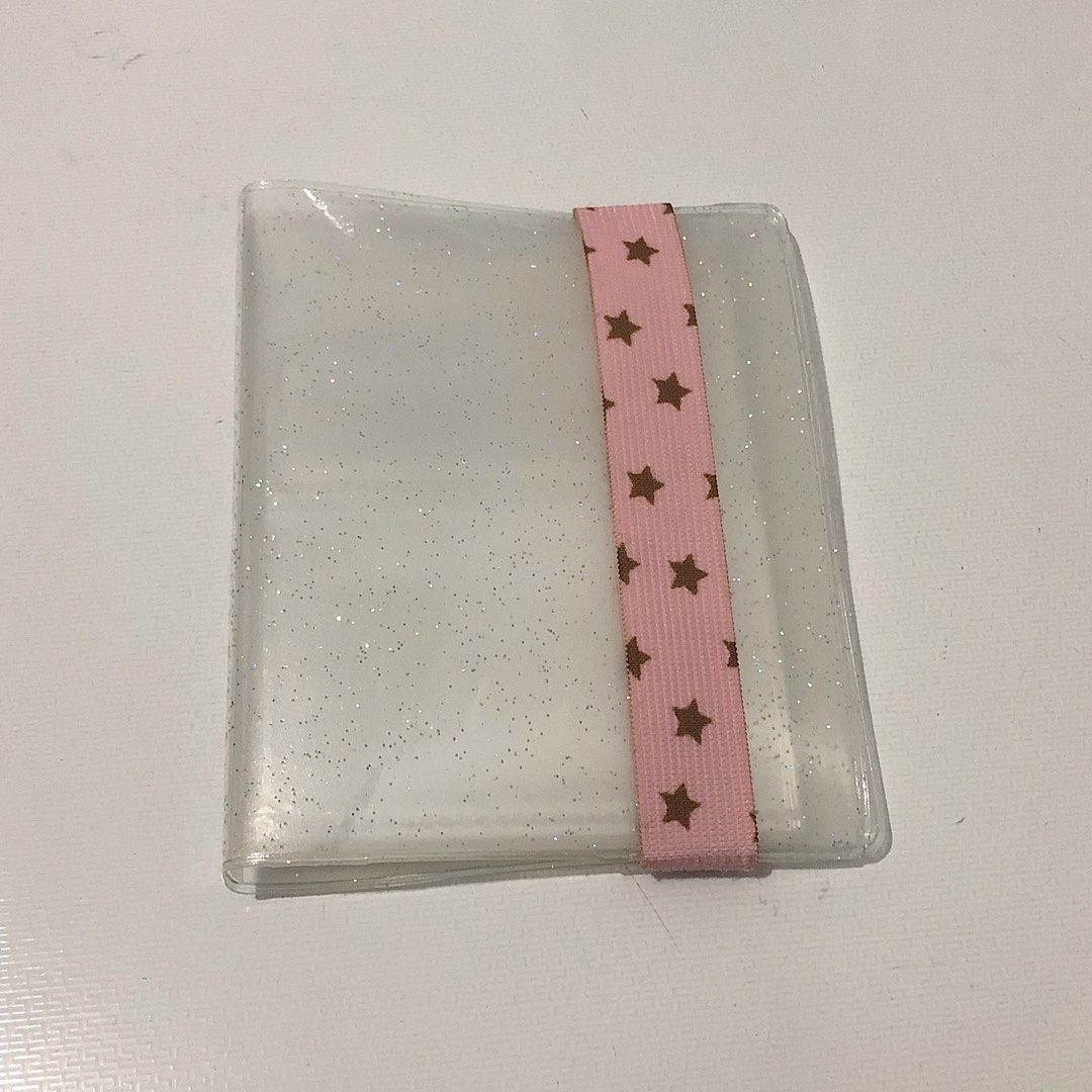 2 page glitter binder (Category: Everything Else Others) located in Cavite. Submitted by monchiki (Listing ID 1464051904, Image 1). Description: + ₱50 if pink strap included.