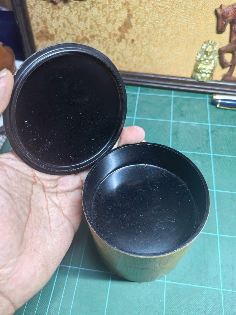 3 Tier Trinket Holder - Lacquerware (Category: Accessory Holder, Box & Organizers) located in Cebu City. Submitted by dudes_villanueva (Listing ID 1463956639, Image 2). Description: 3 Tier Trinket Holder - Lacquerware 📌 In excellent condition. Diameter : 3.5 in Height : 3.75 in.