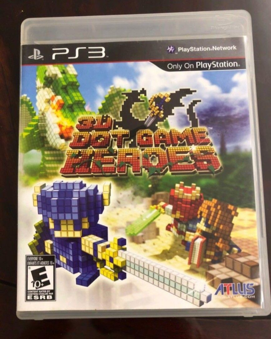 Product Defect Guide 3D Dot Game Heroes PlayStation 3 PS3 Game (defective disc), Video ...