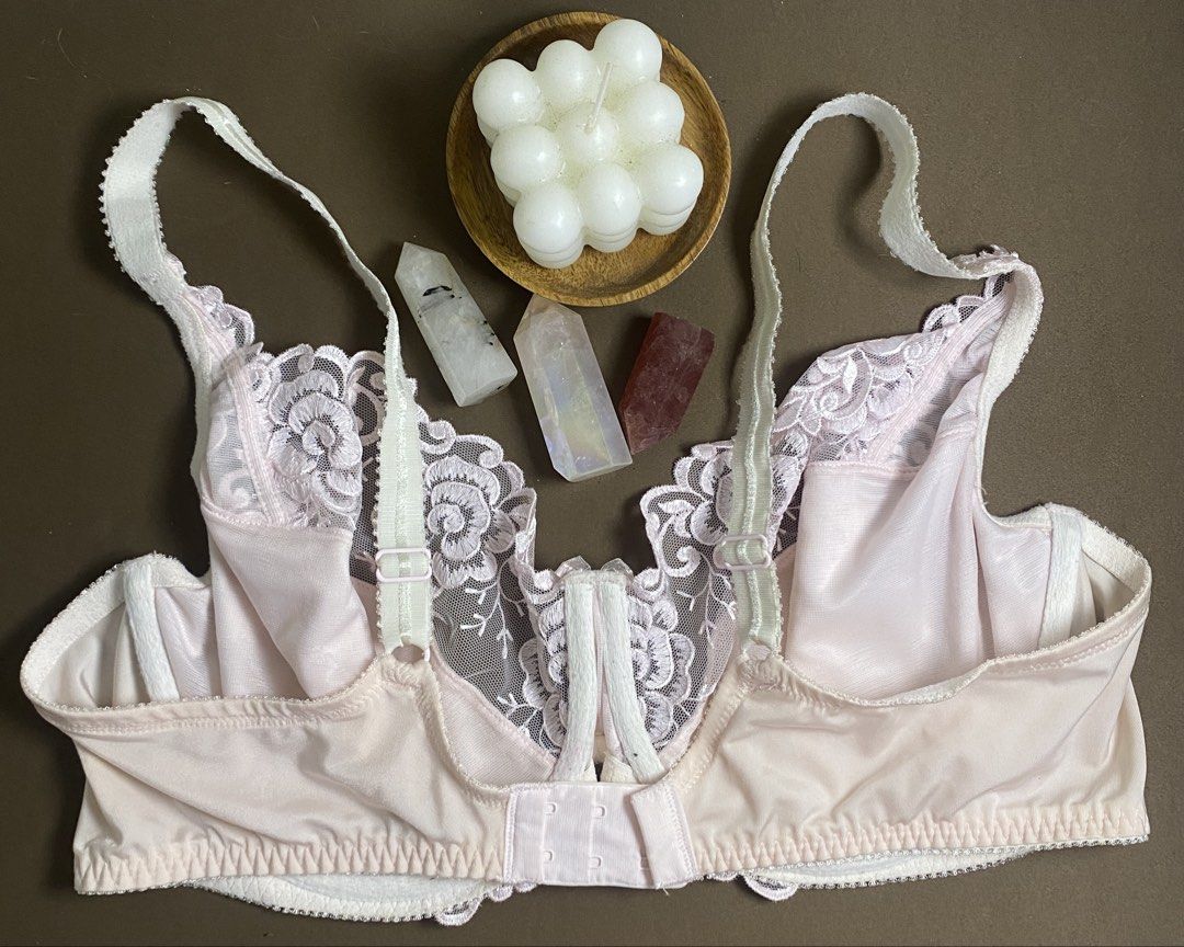 42C Marks & Spencer Adored Pink Lace Bra (Category: Undergarments & Loungewear) located in Quezon City. Submitted by annethecoo17849 (Listing ID 1463972696, Image 2). Description: - Brand: Marks & Spencer - Style: Adored Bra - Color: Pink - Size: 42C - Features: Delicate lace detailing on cups and straps - Support: Underwired - Fit: Adjustable straps and hook-and-eye closure.