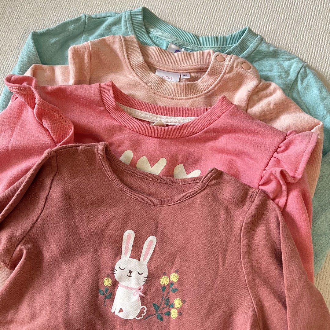 4pcs Peppa, Baby Shark Pullover Set (Category: Babies & Kids Fashion) located in Pasay City. Submitted by littlebebekidsstuff (Listing ID 1463996029, Image 2). Description: Size: 2-3T.