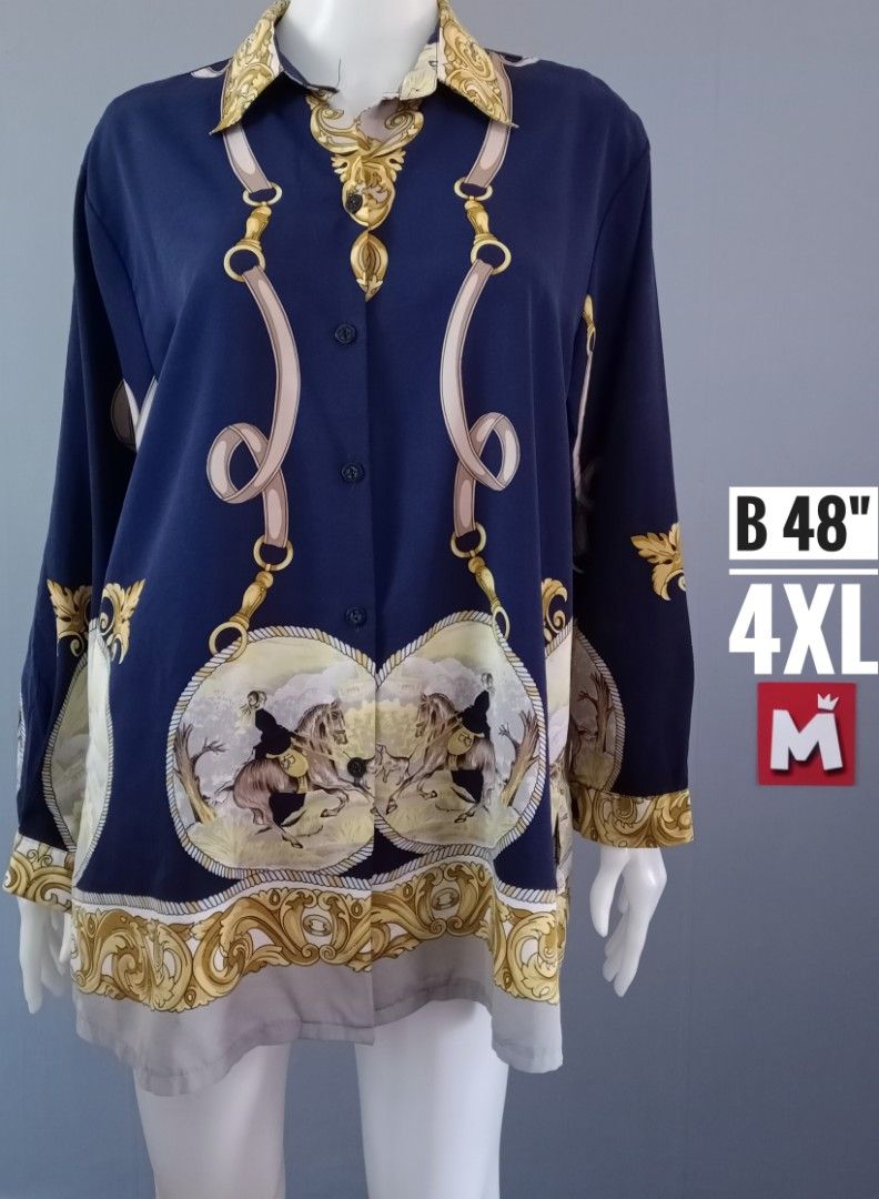 4XL VINTAGE BLOUSE PLUS SIZE (Category: Blouses) located in Tayabas. Submitted by mightysavershop11 (Listing ID 1464083969, Image 1). Description: 👇‼️𝗕𝗔𝗦𝗔𝗛𝗜𝗡 𝗕𝗔𝗚𝗢 𝗕𝗨𝗠𝗜𝗟𝗜‼️ ❌ᴡᴇ ᴅᴏ ɴᴏᴛ ʀᴇsᴇʀᴠᴇ ᴜɴᴘᴀɪᴅ ɪᴛᴇᴍs🔹 ✅1sᴛ ᴛᴏ ᴘᴀʏ ᴡɪʟʟ ɢᴇᴛ ᴛʜᴇ ɪᴛᴇᴍ Pay via 𝗚-𝗖𝗔𝗦𝗛 Courier: 𝗙𝗹𝗮𝘀𝗵 𝗘𝘅𝗽𝗿𝗲𝘀𝘀 Nasa picture po ang size (inches) B = Bust/Chest size paikot ‼️Size posted is the actual FLAT LAY Measurement of the item, not the one sa eti