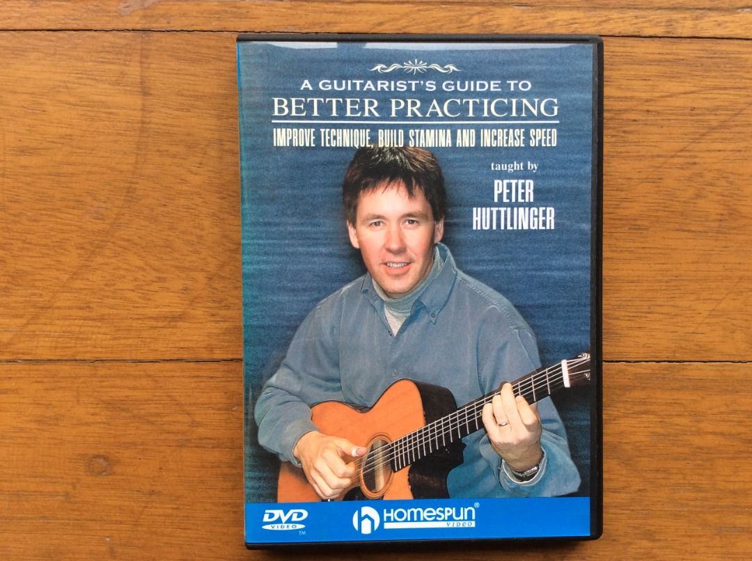 A Guitarist's Guide to Better Practicing DVD by Peter Huttlinger (Category: CDs & DVDs) located in Silang. Submitted by lawrencenorthey (Listing ID 1463951031, Image 1). Description: - Learn guitar technique, stamina, and speed - Taught by Peter Huttlinger - 90 minutes long - Includes music and rhythm - Suitable for guitarists of all levels - Homespun brand DVD.
