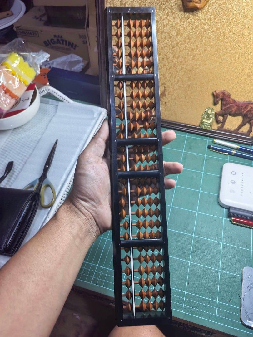 Abacus (Category: Craft Supplies & Tools) located in Cebu City. Submitted by dudes_villanueva (Listing ID 1463943785, Image 3). Description: Abacus 📌 In excellent condition. Length : 15.25 in.