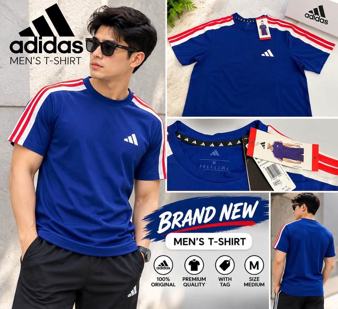 Adidas 3 Stripes Men’s Tee (Category: Activewear) located in Santa Rosa. Submitted by ninaparis (Listing ID 1463948159, Image 1). Description: Original Adidas 3 Stripes Men’s Tee in size Medium .