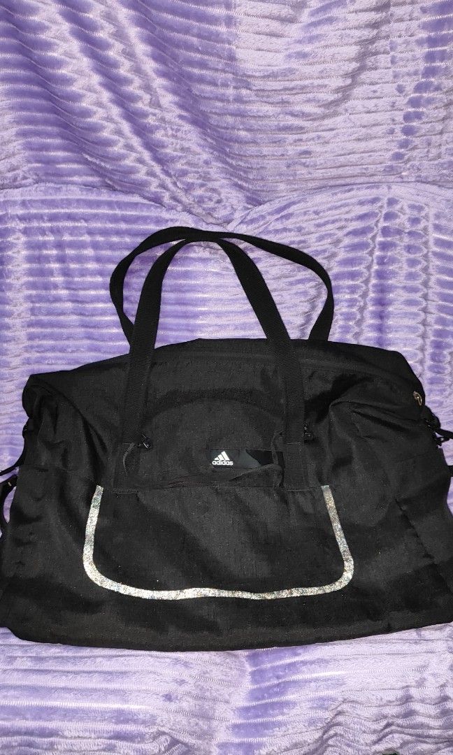 Adidas - 2 way bag (gymbag) (Category: Cross-body Bags) located in Manila. Submitted by thecalvinedit (Listing ID 1463980118, Image 1). Description: ADIDAS GYMBAG FOR WOMEN Preloved • Excellent Condition ✨ Like-new condition ✨ Exceptionally well-maintained ✨ Minimal signs of use ✨ Clean and ready to use - Crack on the Adidas Label 📸 Actual item shown. Please refer to photos for details..