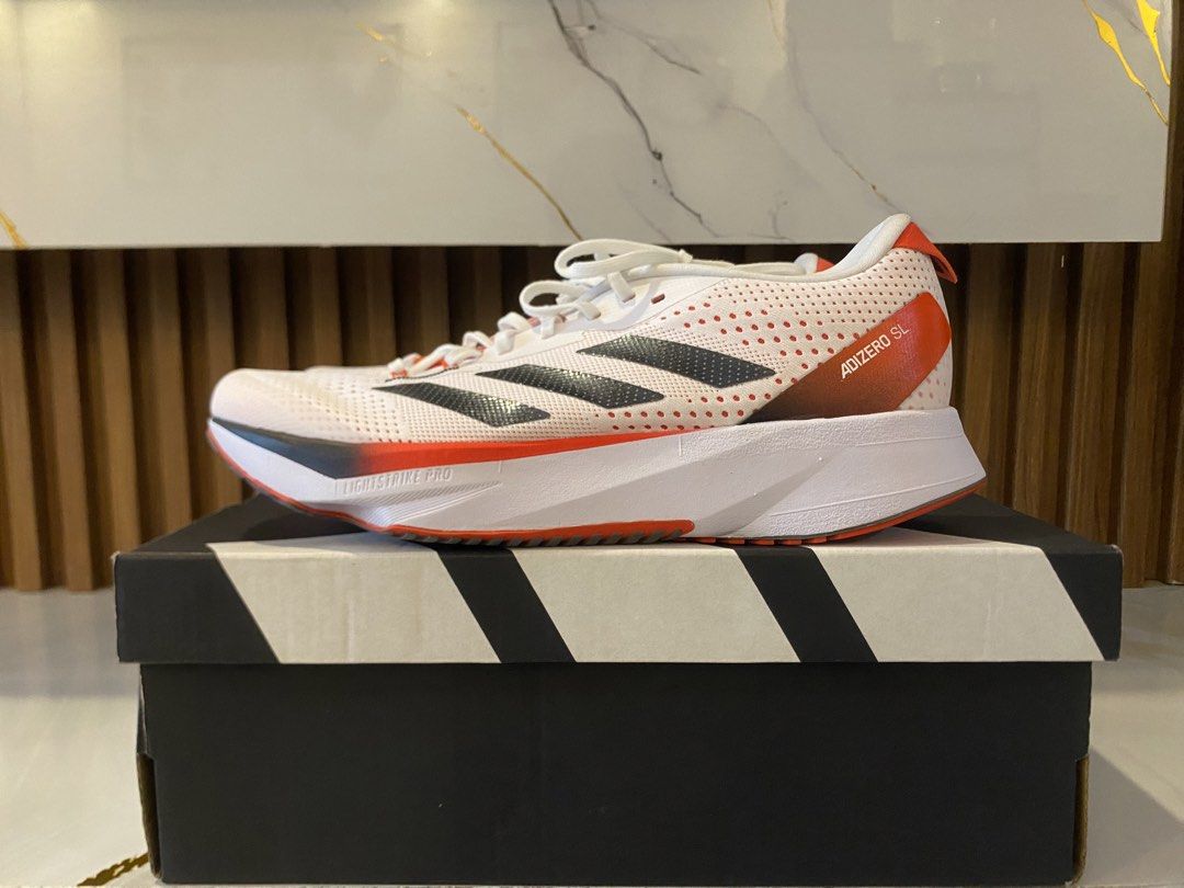 Adidas Adizero SL 2 (Category: Sneakers) located in Quezon City. Submitted by footspotwithpatrick (Listing ID 1462942350, Image 1). Description: Size 9 brand new with box and tags 📍Novaliches, QC ✈️Shipping nationwide .
