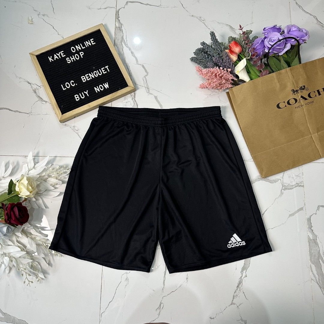 Adidas Aeroready (Category: Shorts) located in Baguio. Submitted by kayeonlineshop (Listing ID 1464000774, Image 2). Description: black adidas Parma 16 Shorts featuring the classic white athletic logo on the right leg w30-40 l18.5 h26.