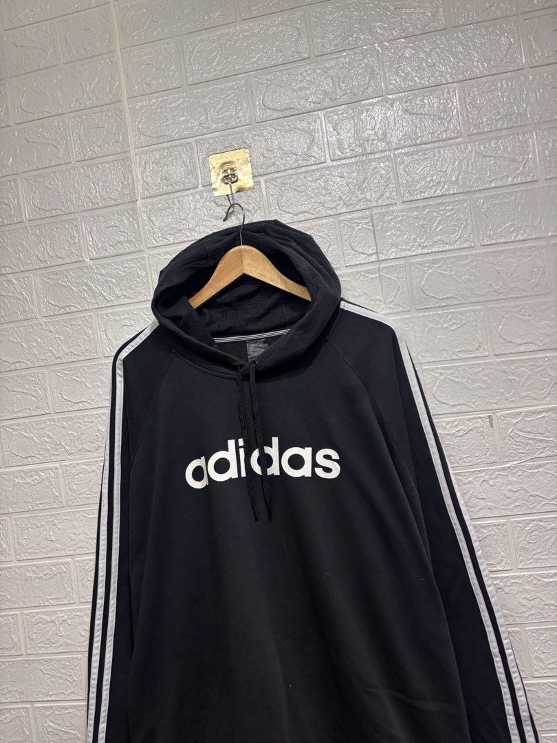 ADIDAS HOODIE JACKET (Category: Coats, Jackets and Outerwear) located in Quezon City. Submitted by xoxochiq (Listing ID 1464073912, Image 2). Description: ADIDAS HOODIE JACKET XL to XXL Length - 31 Width - 30 10/10 color rate Excellent Condition 650 only pm me!.