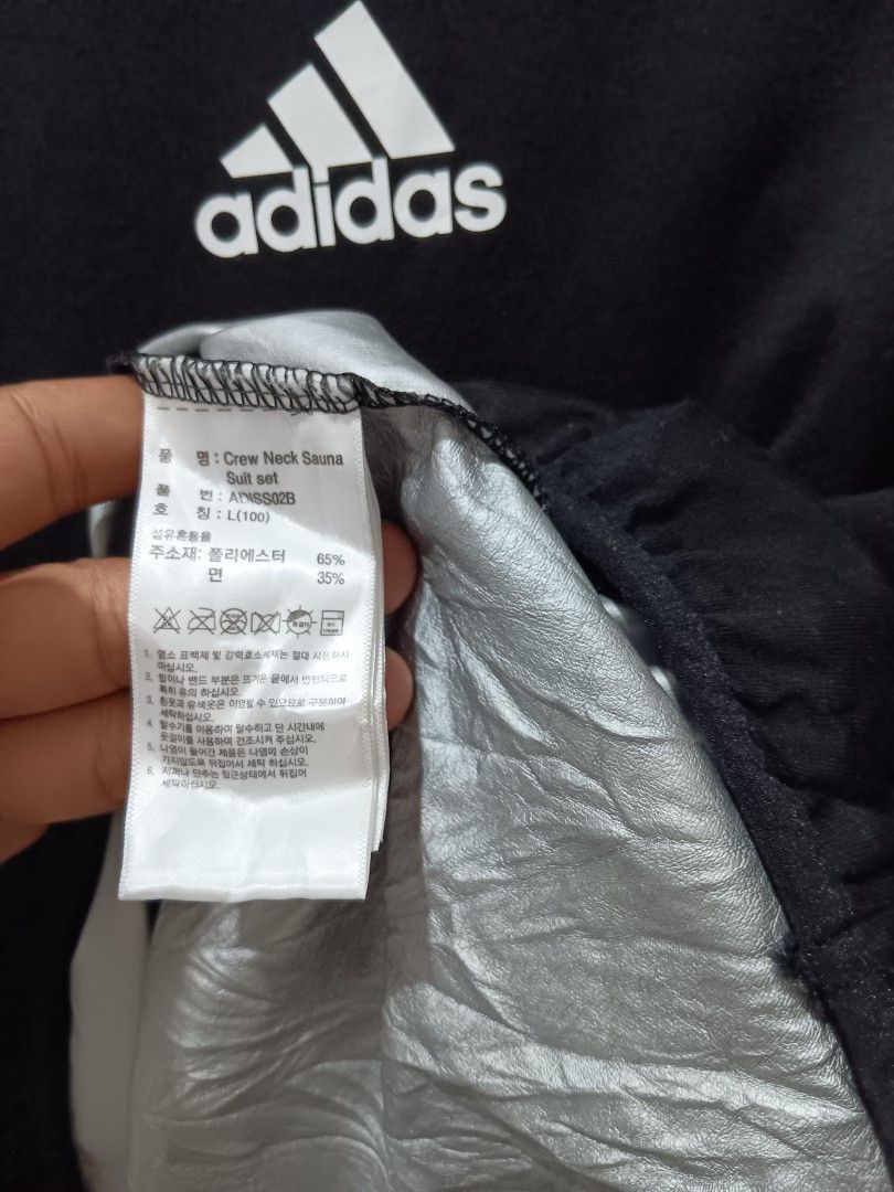 ADIDAS SAUNA SUIT (Category: Activewear) located in Dauis. Submitted by udenglegaspi (Listing ID 1464132440, Image 2). Description: .