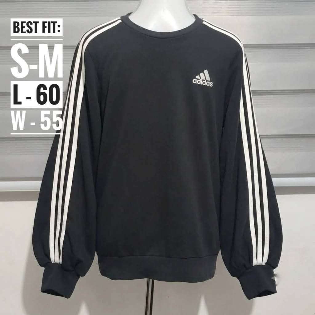 Adidas Sweat Shirt 60x65 CM (Category: Coats, Jackets and Outerwear) located in Quezon City. Submitted by kalyedadshoesandapparel (Listing ID 1464013181, Image 1). Description: .
