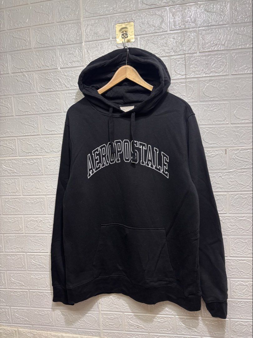 AEROPOSTALE HOODIE JACKET (Category: Coats, Jackets and Outerwear) located in Quezon City. Submitted by xoxochiq (Listing ID 1464070945, Image 1). Description: AEROPOSTALE HOODIE JACKET Large to XL Length - 30 Width - 23 10/10 color rate Excellent Condition 650 only pm me!.