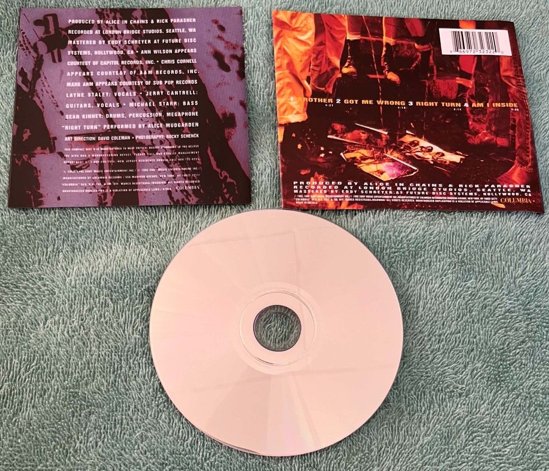 Alice In Chains - Sap (Category: CDs & DVDs) located in Cebu City. Submitted by g_roshamboo (Listing ID 1463958245, Image 3). Description: cd.