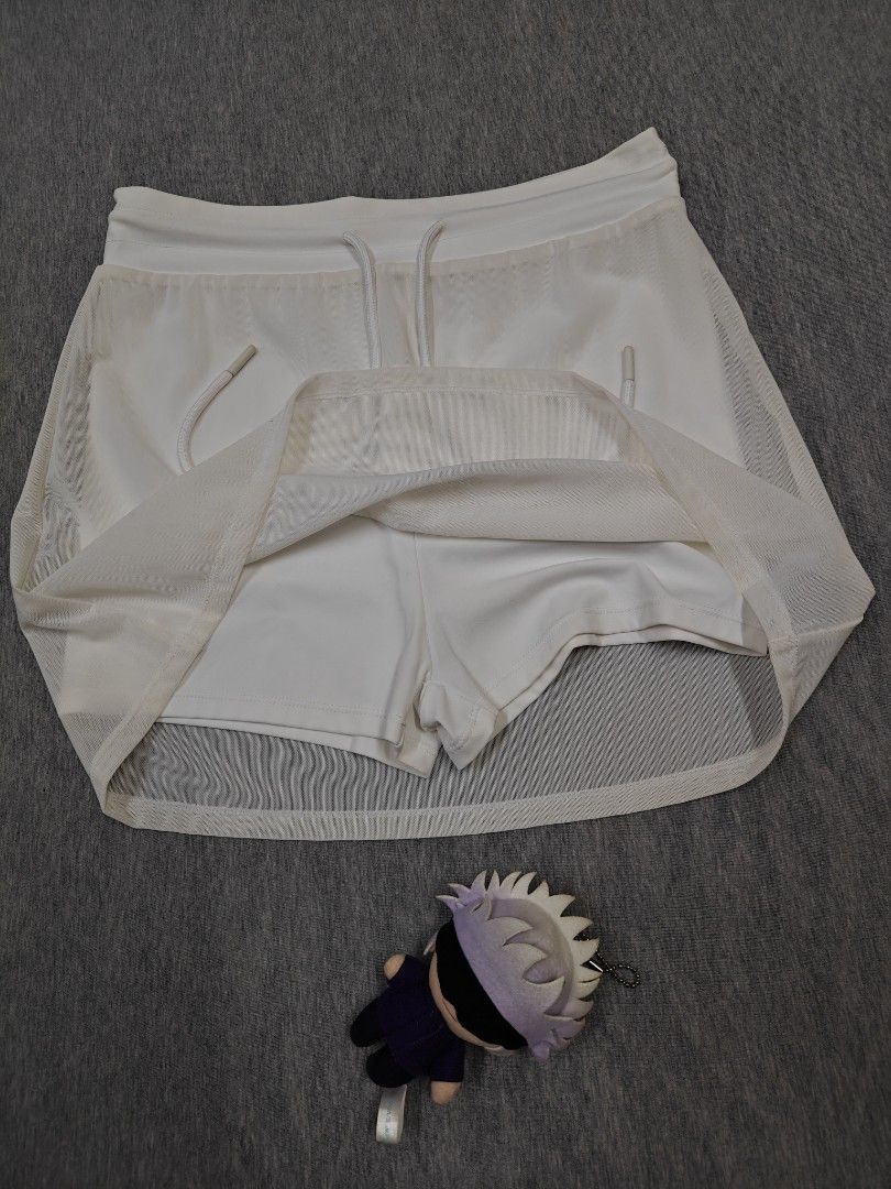 ALO SKIRT (Category: Activewear) located in Bacolod City. Submitted by yobibstuffs (Listing ID 1464075387, Image 3). Description: ALO SKIRT SIZE: SMALL DIMENSIONS WAISTLINE: 28-32 LENGTH: 14 GOOD CONDITION ISSUE: MISSING TAGS 🫠 NEED WASH 🧼🫧 PRICE:799+SF OUTSIDE BACOLOD CITY 🏙️ 🌆 PM! 📥📥📥.