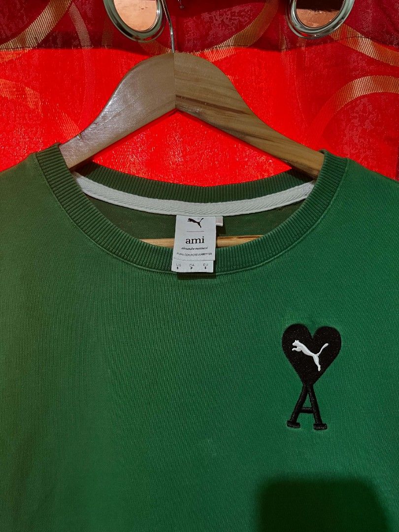 Ami x Puma (Category: Shirts) located in Surigao. Submitted by nico_nicc (Listing ID 1464085417, Image 2). Description: 📐Dimes:20x23 ❗Issue: need wash only 📌Color may vary due to lighting 📌 Item is thrifted, manage your expectations. 📍MOP: GCASH (PAYMENT FIRST) 🚛COURIER: J&T ❗STRICTLY NO REFUND 1️⃣ NEGOTIABLE 💸PRICE:499+sf.