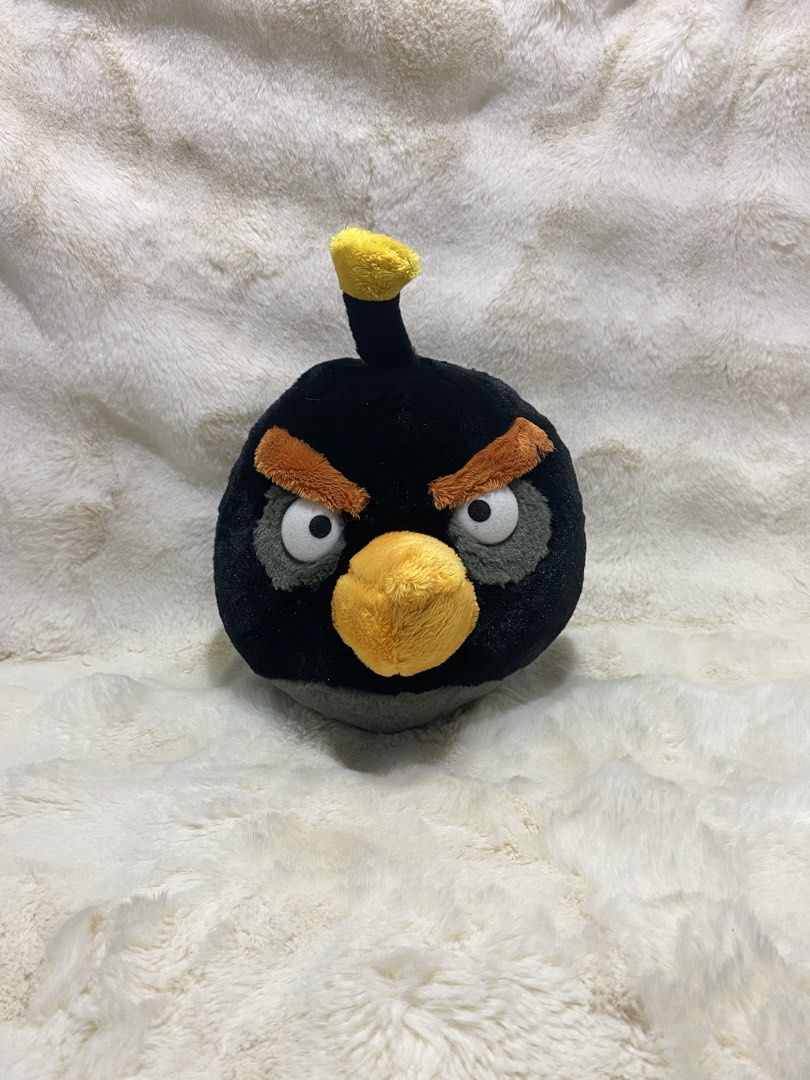 Angry Birds “Black Bomb” plush (Category: Plushies & Soft Toys) located in Kalibo. Submitted by ollie_stuffshop (Listing ID 1464105191, Image 1). Description: 26cm x 18cm Before you send your inquiries: ❗️Last Price is already posted ❗️Manage your expectations, WYSIWYG ❗️May need washing ❗️Dropoff is every Wednesday & Sunday.