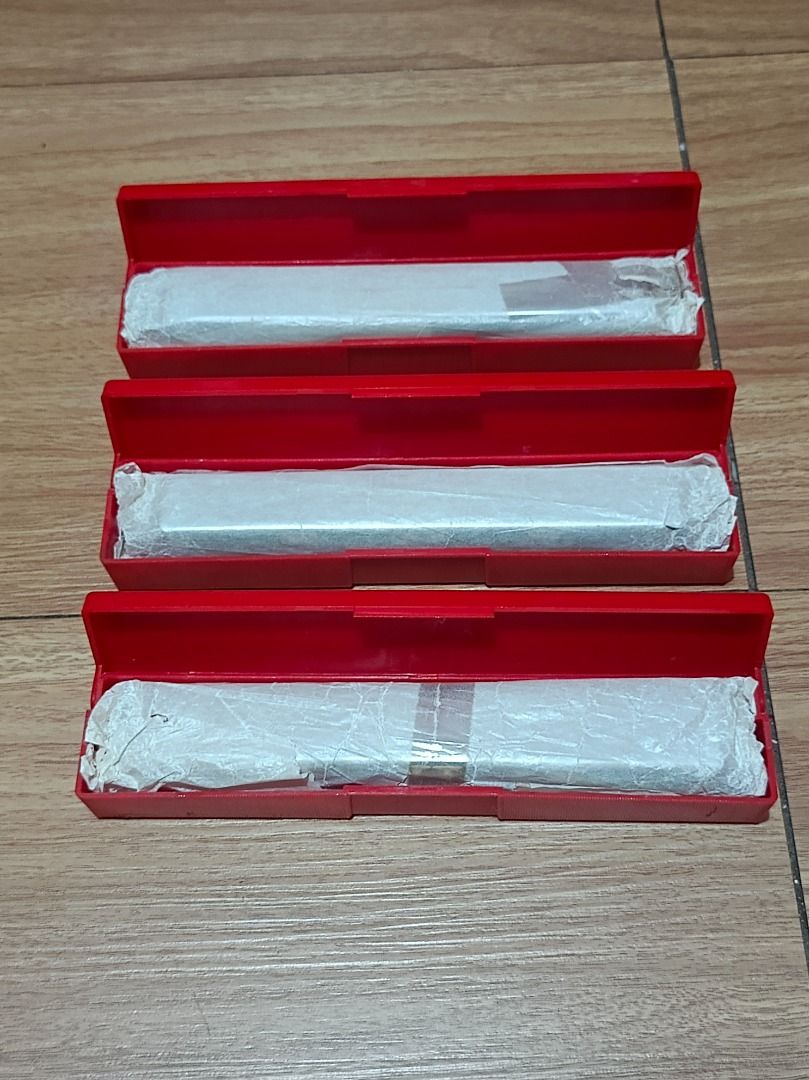 Artisan 24 Tones Tremolo Harmonica (Category: Musical Instruments) located in Makati City. Submitted by nyxhemera26 (Listing ID 1464120213, Image 2). Description: - Set of three Artisan 24 Tones Tremolo Harmonicas - Each harmonica is silver with note markings - Comes with its own red protective case - Ideal for beginners or harmonica collectors - All three harmonicas are included in this set.