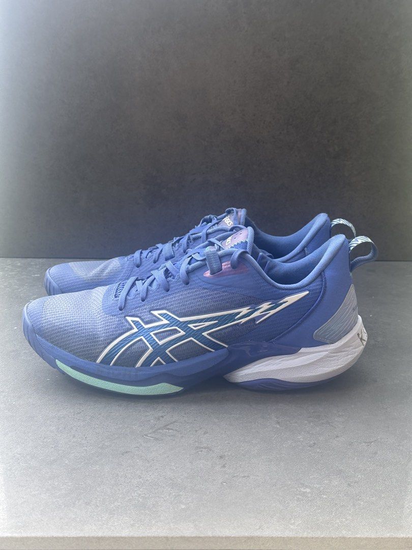 Asics Swiftace - Sapphire (Category: Sneakers) located in Quezon City. Submitted by _juice (Listing ID 1463961172, Image 2). Description: Guaranteed Authentic Size 9 US Used Complete with box Payment via GCash or BPI transfer, Pickup via Lalamove/Grab/MrSpeedy near: Capitol Hills Drive, Old Balara, QC Slightly Negotiable, low-ballers will not be entertained .