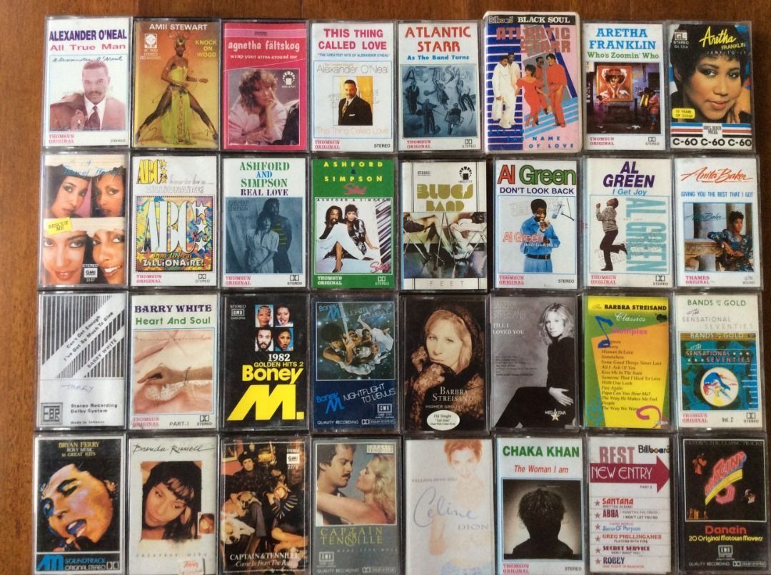 Assorted Music Cassette Tapes - Various Artists-1 (Category: CDs & DVDs) located in Silang. Submitted by lawrencenorthey (Listing ID 1463939651, Image 1). Description: - Cassette Tapes are priced at 140 PHP each - Collection of music cassette tapes - Features various artists and genres - Great for collectors and fans of retro music - Please check photos for specific titles and artists.